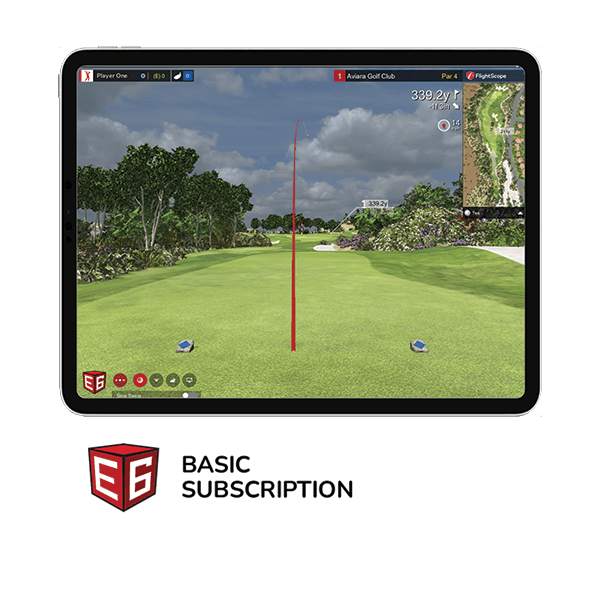 TruGolf E6 Connect - Annual Basic Subscription Plan